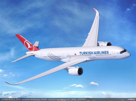 Turkish Airlines Commande 50 Airbus A350 Et Boeing 787