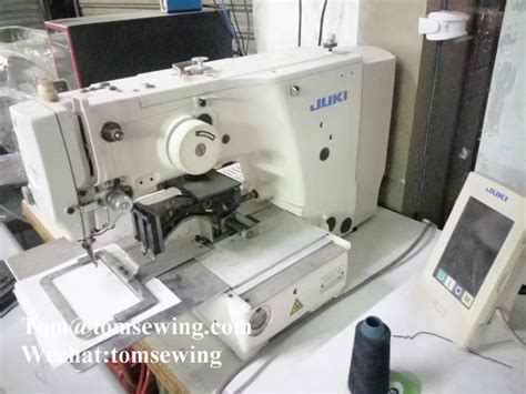 Juki Ams 210e Used Programmable Pattern Sewing Machine