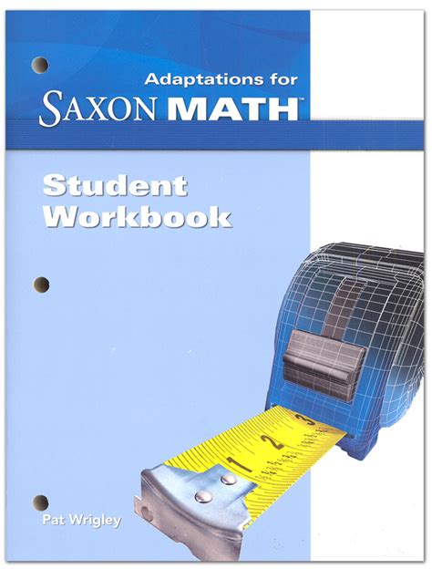 Math Intermediate 5 Adaptations Student Workbook Saxon Publishers