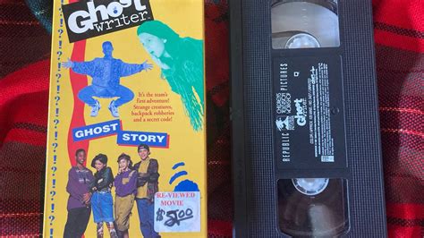 Opening To Ghostwriter Ghost Story 1993 Vhs Youtube