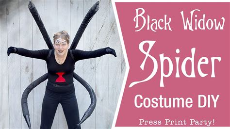 Spider Costume Diy Spectacular Black Widow Spider Costume Tutorial