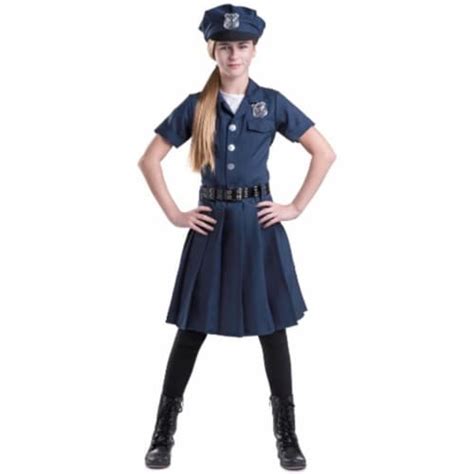 Dress Up America Girls Police Officer Costume T2 Costume Medium Ralphs