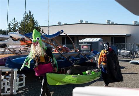 Paddlers Celebrate Halloween In Sea Monsters Parade Cascadia Daily