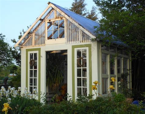 The geodesic dome sheeting greenhouse build. 15 Fabulous Greenhouses Made From Old Windows - Off Grid World