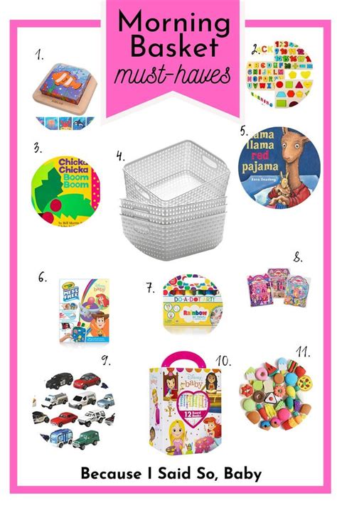 How To Make A Toddler Morning Basket Easy Ideas In 2022 Free