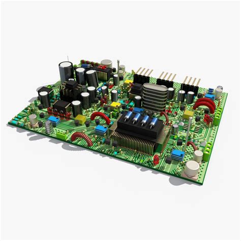 Circuit Board 3d Models Download Free3d