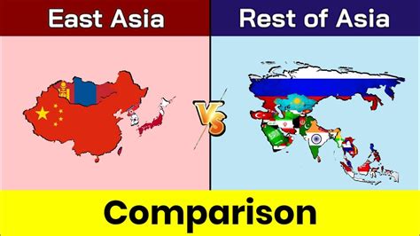East Asia Vs Rest Of Asia Rest Of Asia Vs East Asia East Asia Asia Comparison Data
