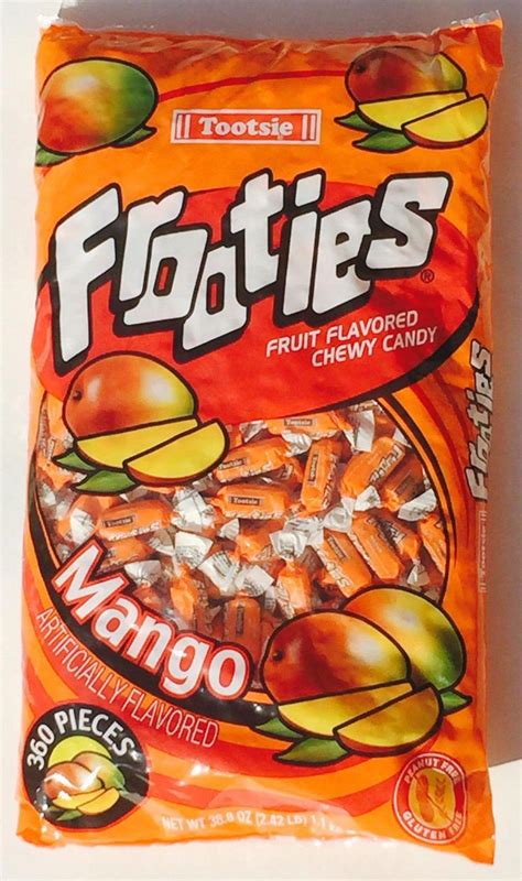 The candies come in new orange & tangerine and red apple & strawberry flavors, which are both blended with real fruit. Frooties Mango Fruit Flavored Chewy Candy 9.6 Pound Bulk ...