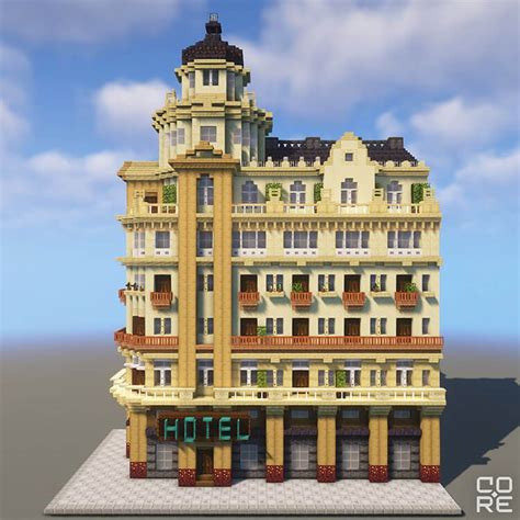 18 Awesome Minecraft Hotel Designs Moms Got The Stuff