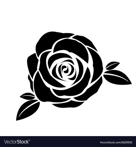 Free Free 105 Silhouette Rose Flower Svg SVG PNG EPS DXF File