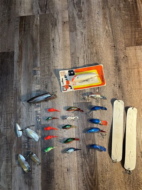 Lot Of All Luhr Jensen 22 Items Vintage Fishing Lures Antique Fishing