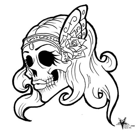 Simple Skull Side Drawing At Getdrawings Free Download