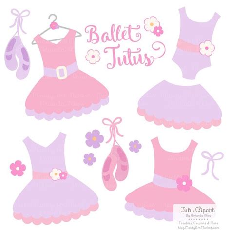 Items Similar To Premium Pink And Purple Tutu Clip Art Pink Dress Clip
