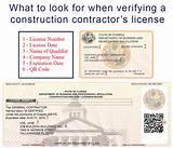 Contractor License Board Pictures