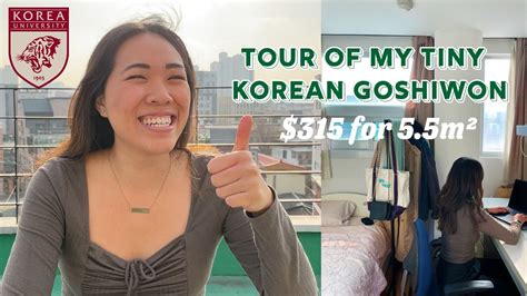 My 315 Goshiwon Room Tour And Review Korea University In Anam Seoul 🇰🇷 Youtube