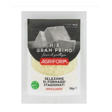 Branza Grana Rasa Primo Agriform Mix 100 G Pret Avantajos Auchanro