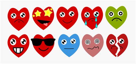 Emoji Big Image Png Heart Clip Art With Emoji Free
