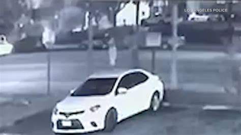 South Los Angeles Hit And Run Caught On Camera Police Search For