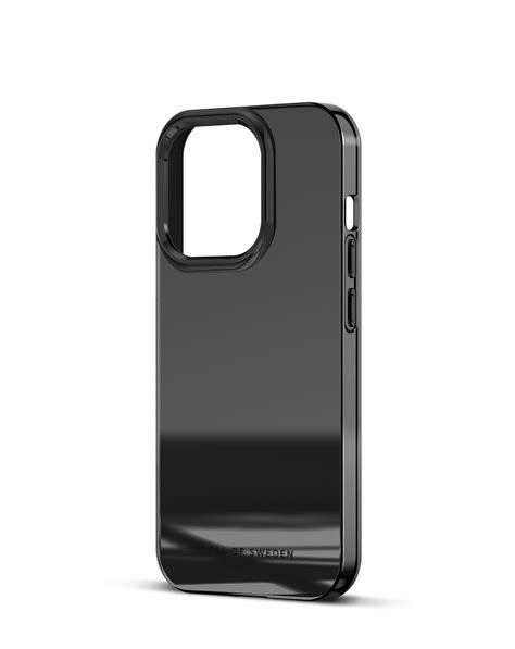 clear case iphone 15 pro mirror black ideal of sweden