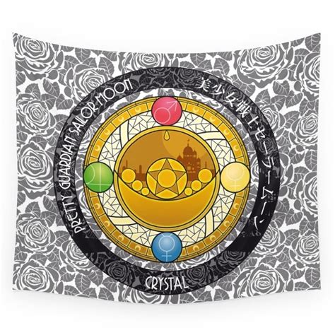 Sailors cove is the largest and most complex subcontinent inside blake sea. Sailor Moon Crystal Transformation Brooch Wall Tapestry ...