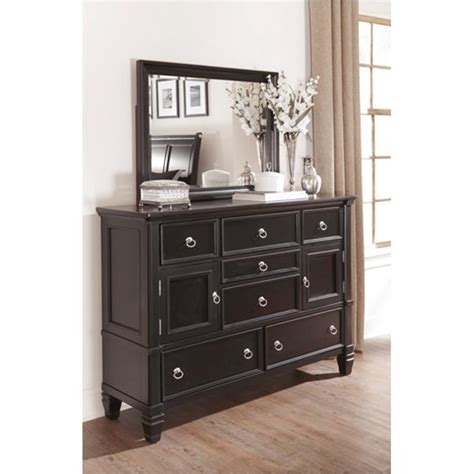 Ashley bedroom furniture for sale. B671-36 Ashley Furniture Greensburg - Black Bedroom Mirror