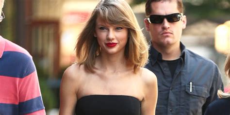 taylor swift s strapless top and stilettos make for a sultry afternoon look huffpost