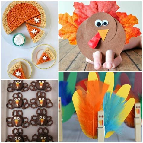 Easy Thanksgiving Crafts And Recipes For Kids
