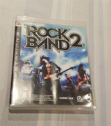 Rock Band 2 Sony Playstation 3 Ps3 Game Complete Free Shipping Ebay