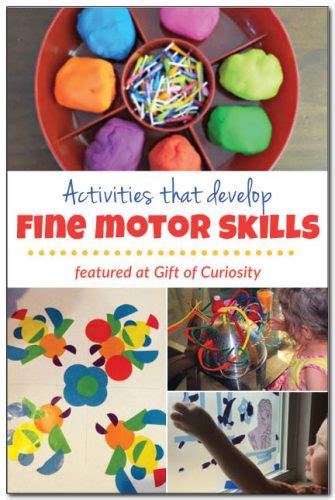 Activities That Develop Fine Motor Skills