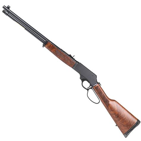 Henry Steel Side Gate Bluedwalnut Lever Action Rifle 30 30