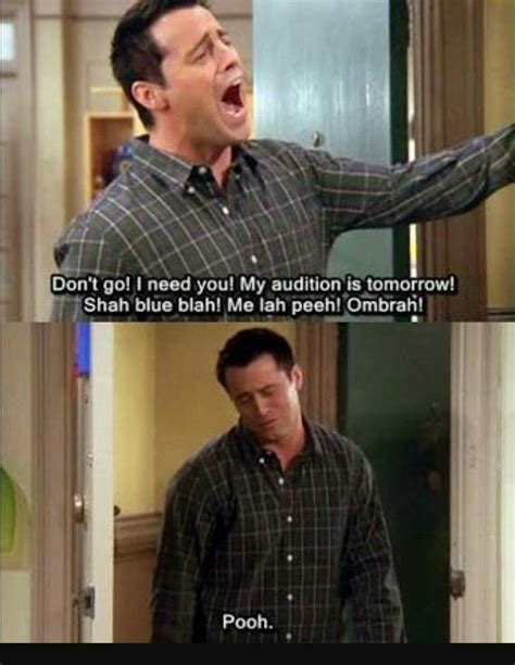 Joey Speaking French Is One Of My Favorite Things Friends Tv