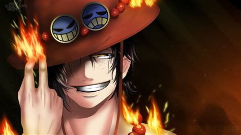 One Piece Portgas D Ace On Fire 4k 8k Hd Anime Wallpapers