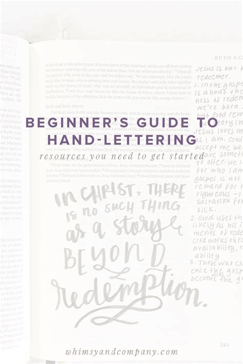 Beginners Guide To Hand Lettering Lettering Hand Lettering Doodle
