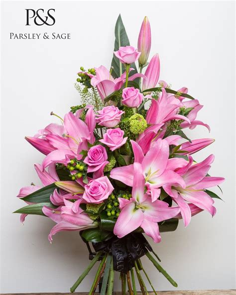 Delivery 7 days a week choose your preferred date. Order this stunning Pink Rose and Lily bouquet from our ...
