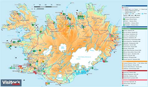 Iceland Tourist Map Iceland Map Iceland Tourist Tourist Map Images