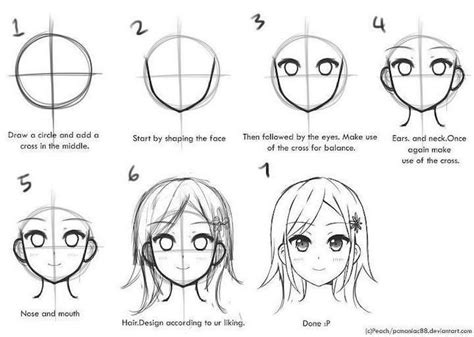 1001 Ideas On How To Draw Anime Tutorials Pictures