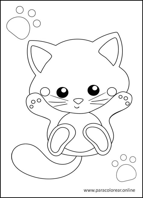 Los Mejores Dibujos De Gatos Para Colorear Imprimir Y Pintar