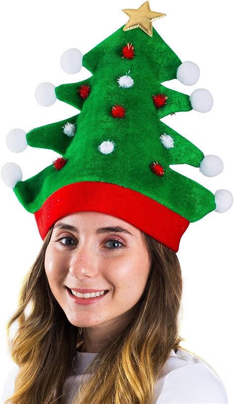Funny Party Hats Christmas Hat Adult Christmas Tree Hat