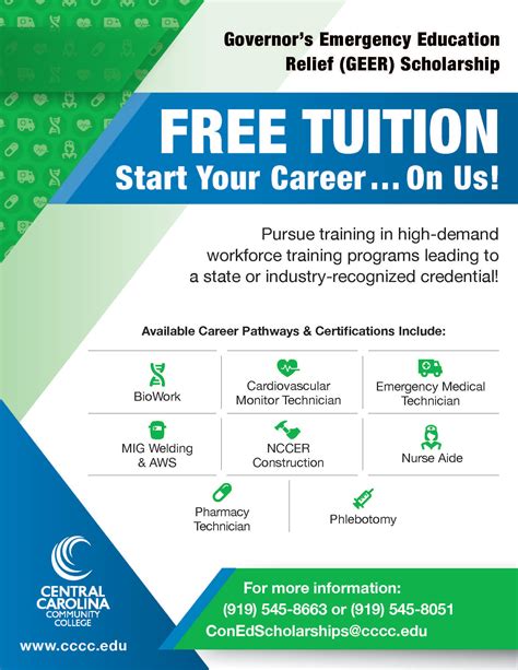 Free Tuition For Selected Workforce Training Programs At Cccc 0924