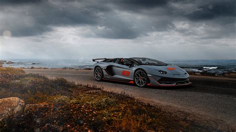 3840x2160 Lamborghini Aventador Svj 63 Roadster 5k 4k Hd 4k Wallpapers