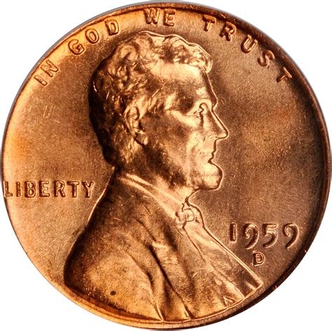 Value Of 1959 D Lincoln Cents We Appraise Modern Coins