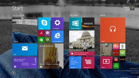 How To Add A Background To The Start Screen In Windows 81