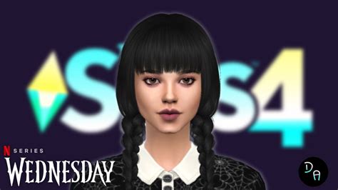 Jenna Ortega As Wednesday Addams Cc Links The Sims 4 Create A