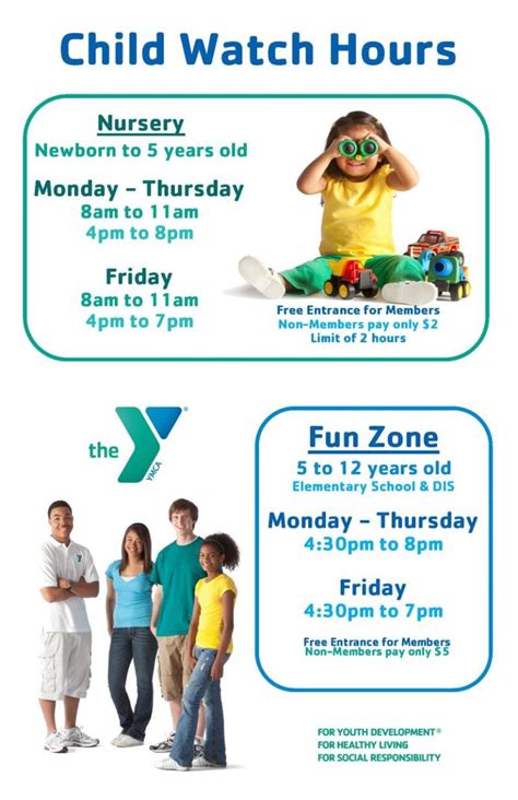 Child Watch Hours Moore County Ymca