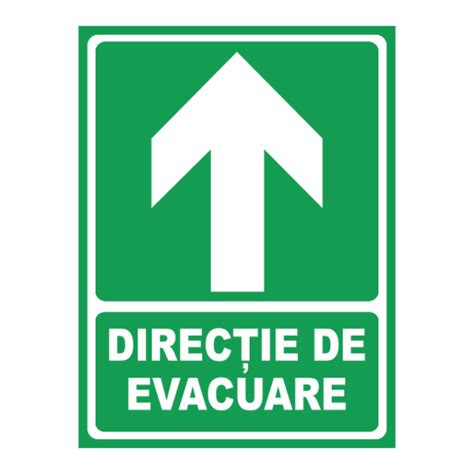 Indicator Directie De Evacuare Inainte Papeti Indicatoare Psi