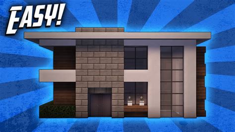 Small modern house is exactly what you'd expect from the name. Minecraft: How To Build A Small Modern House Tutorial (#6 ...