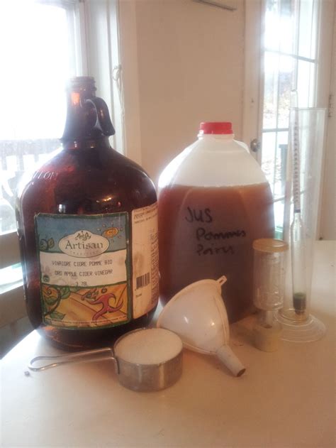 Faire son propre cidre