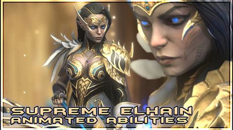 Raid Shadow Legends Supremeelhain Animated Champion Abilities Created By Omegazulas Youtube