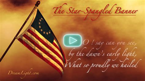 Star Spangled Banner Poster Dreamlight