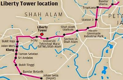 The station will be built nearby shah alam stadium car park. PerisikRimba: Warga Klang-Shah Alam Bakal Terima ...
